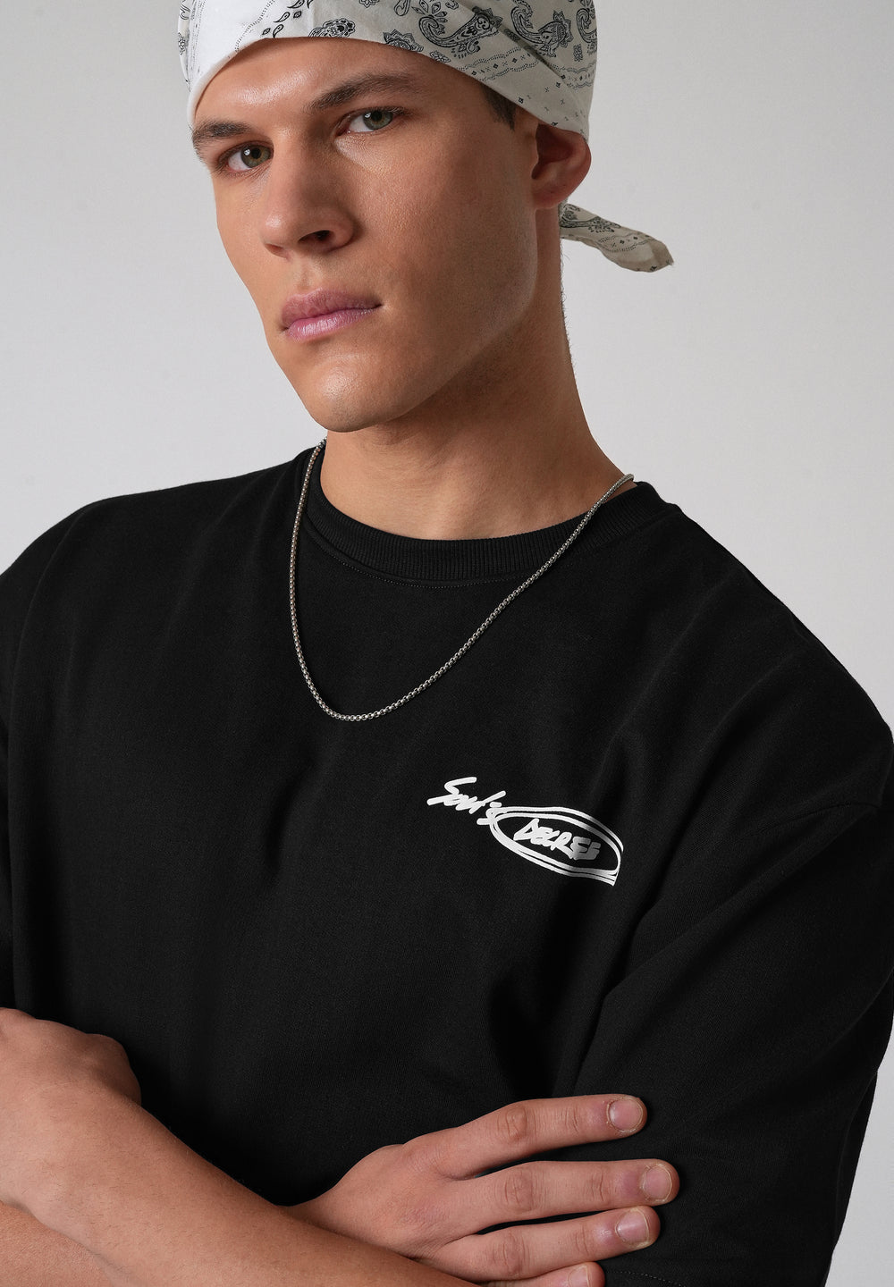 Charcoal Black Oversized T-shirt