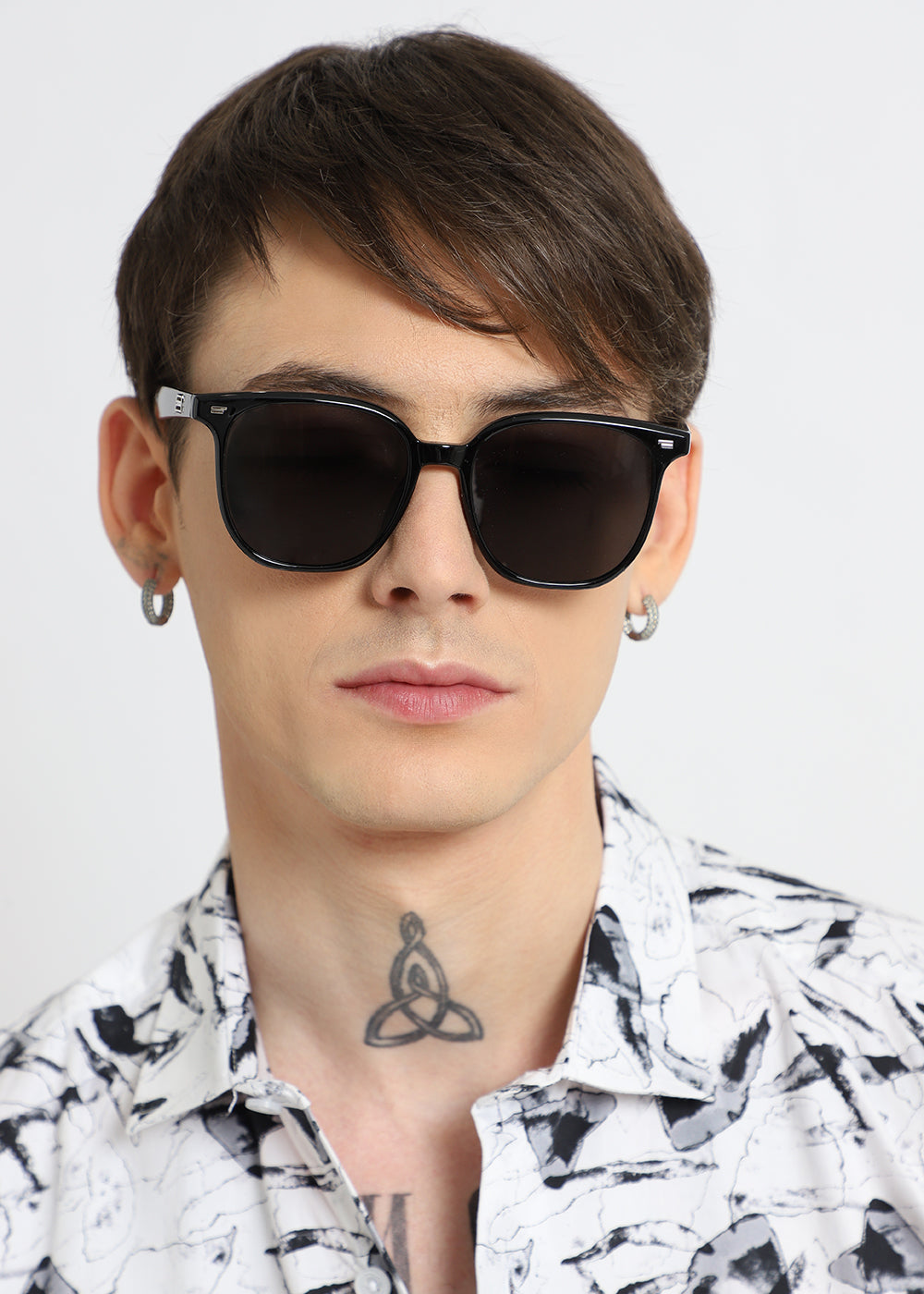 AzureGaze Unisex Square Sunglasses