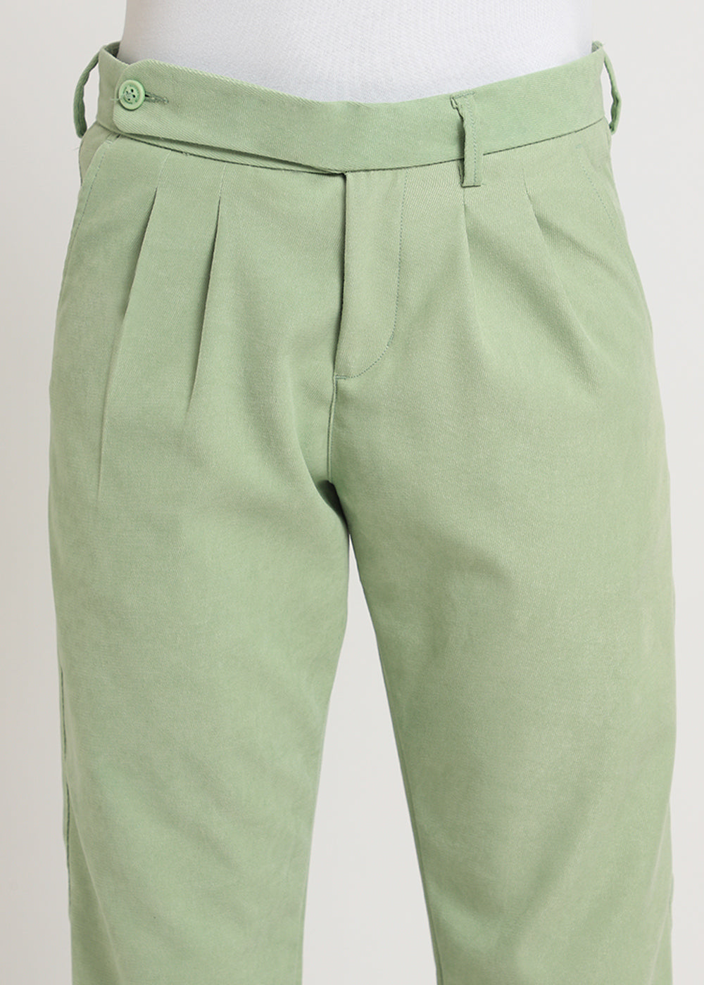Mint Green Korean Trouser