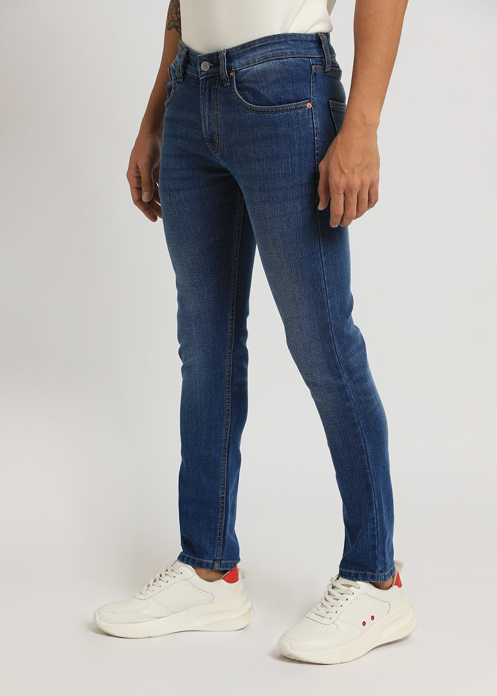 Azora Blue Slim fit Jeans