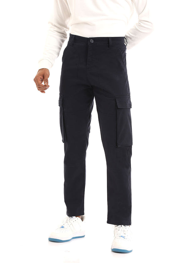 Dark Navy Blue Cargo Pant 