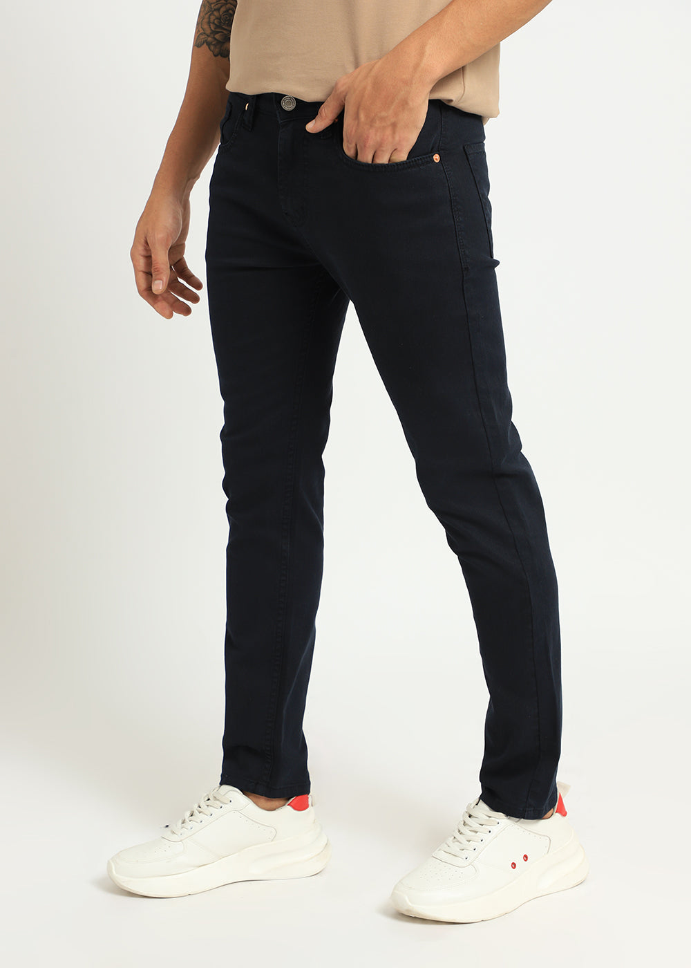 Grease Blue Slim fit Jeans