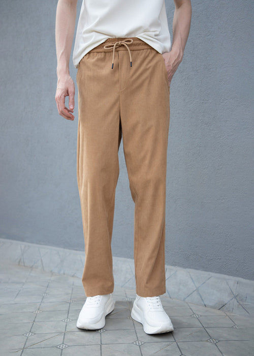 Wood Brown Corduroy Pant