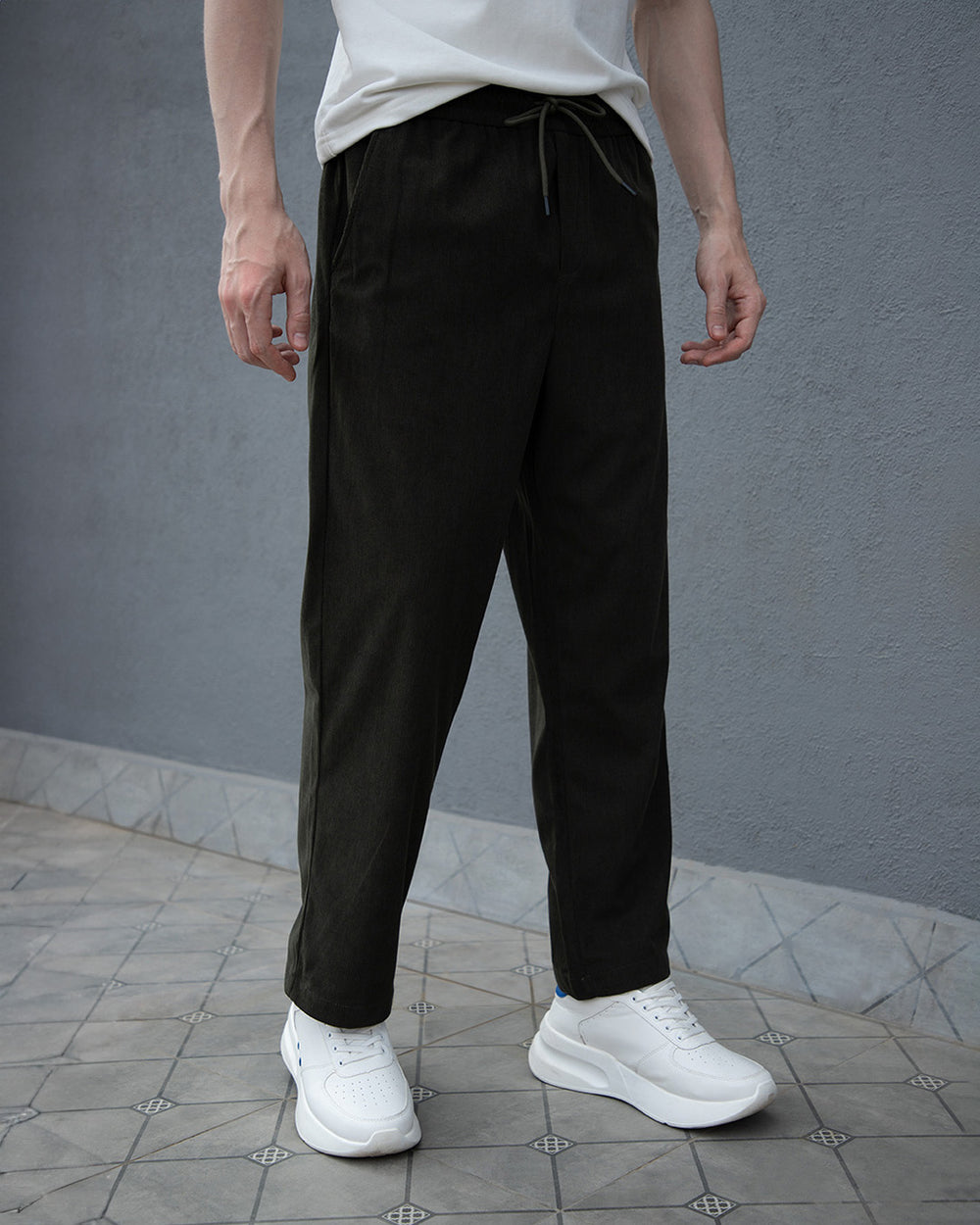 Moss Green Corduroy Pant