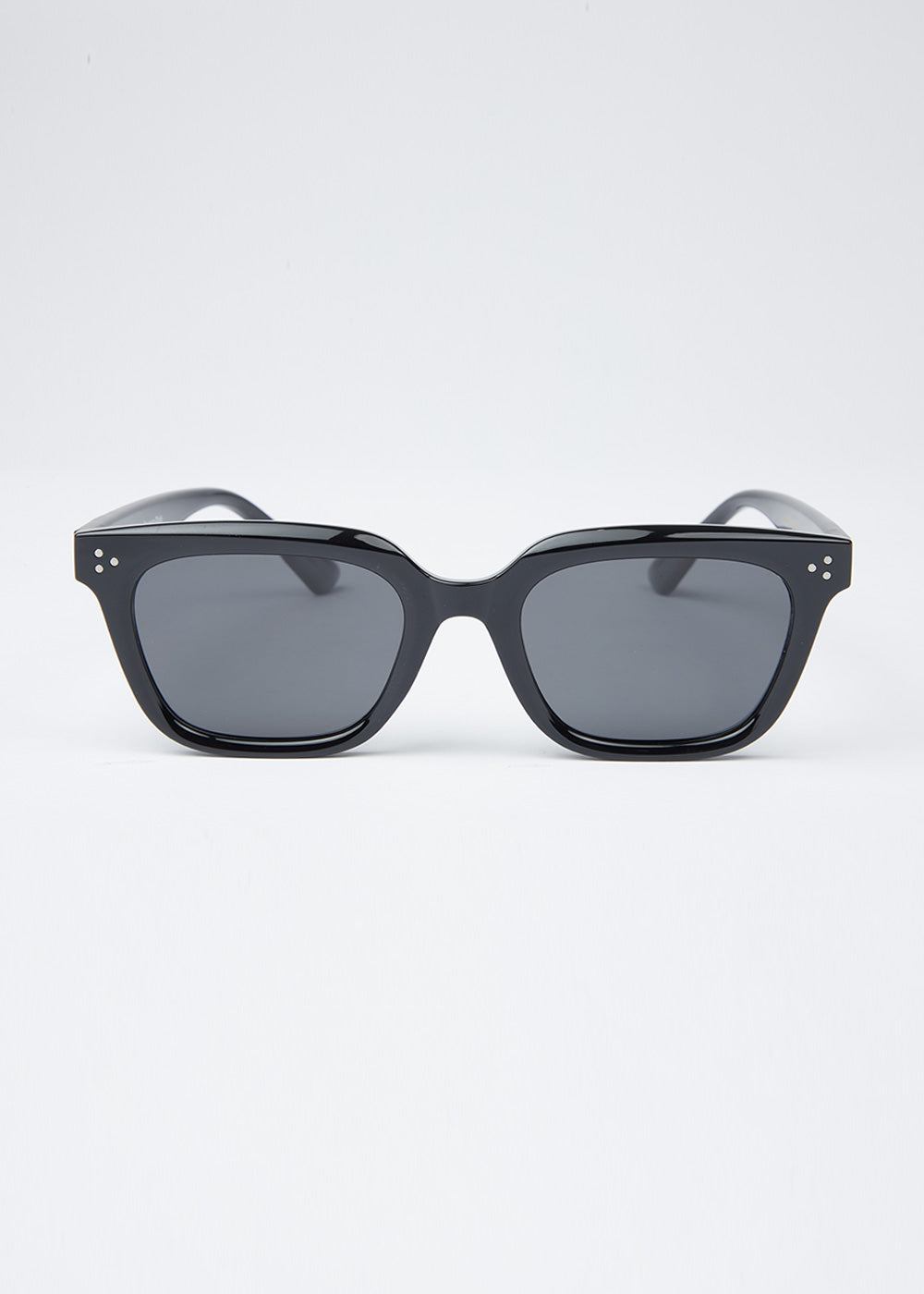 Eclipse Black Unisex Square Sunglasses