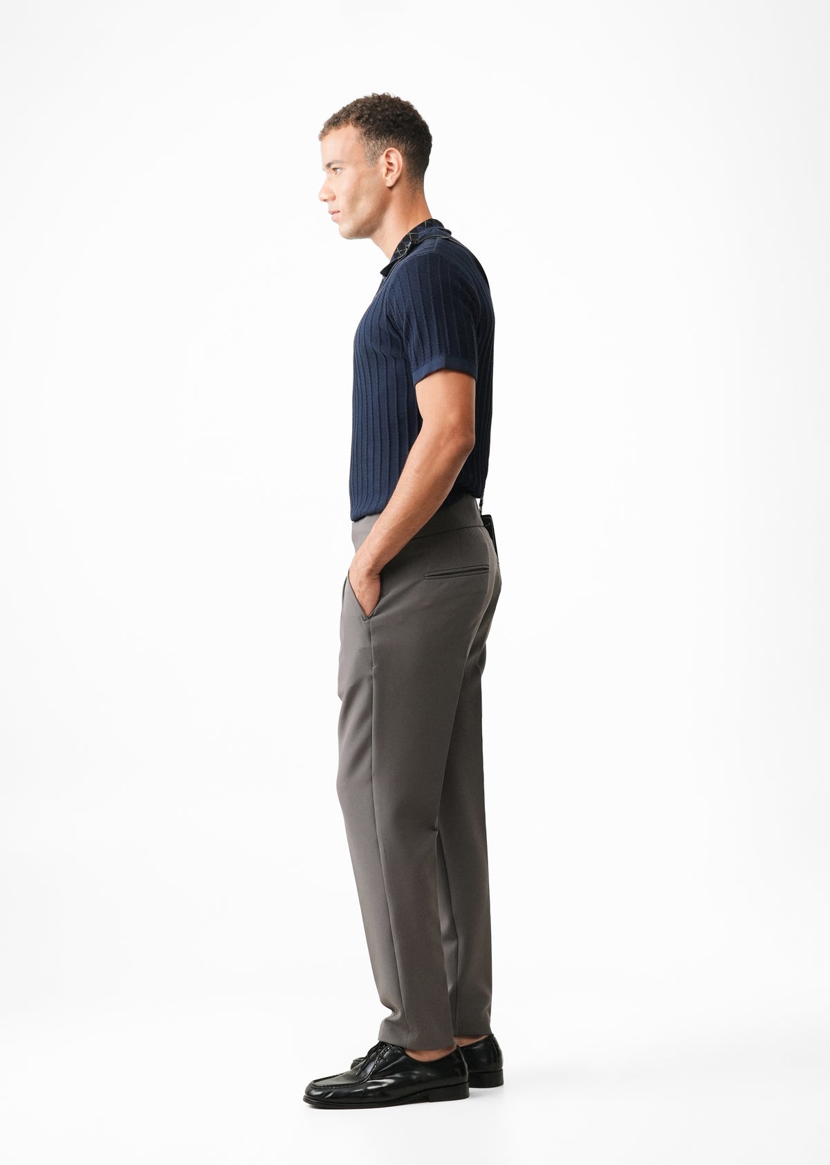 Slate Grey Gurkha Trousers