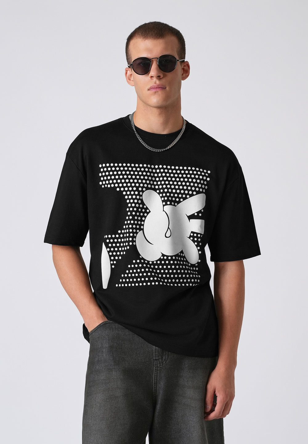 Black Oversized T-shirt