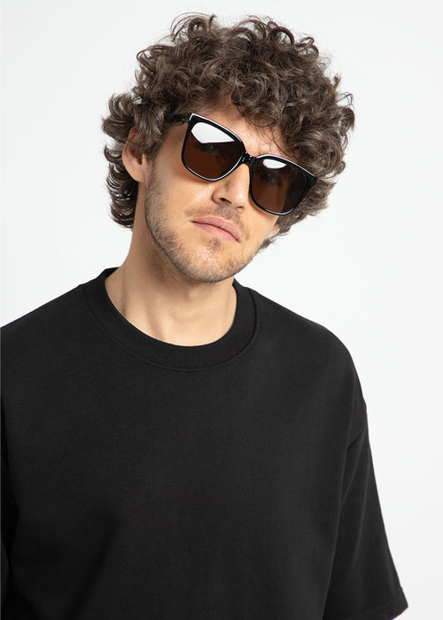 SolarSway Unisex Oversized Sunglasses