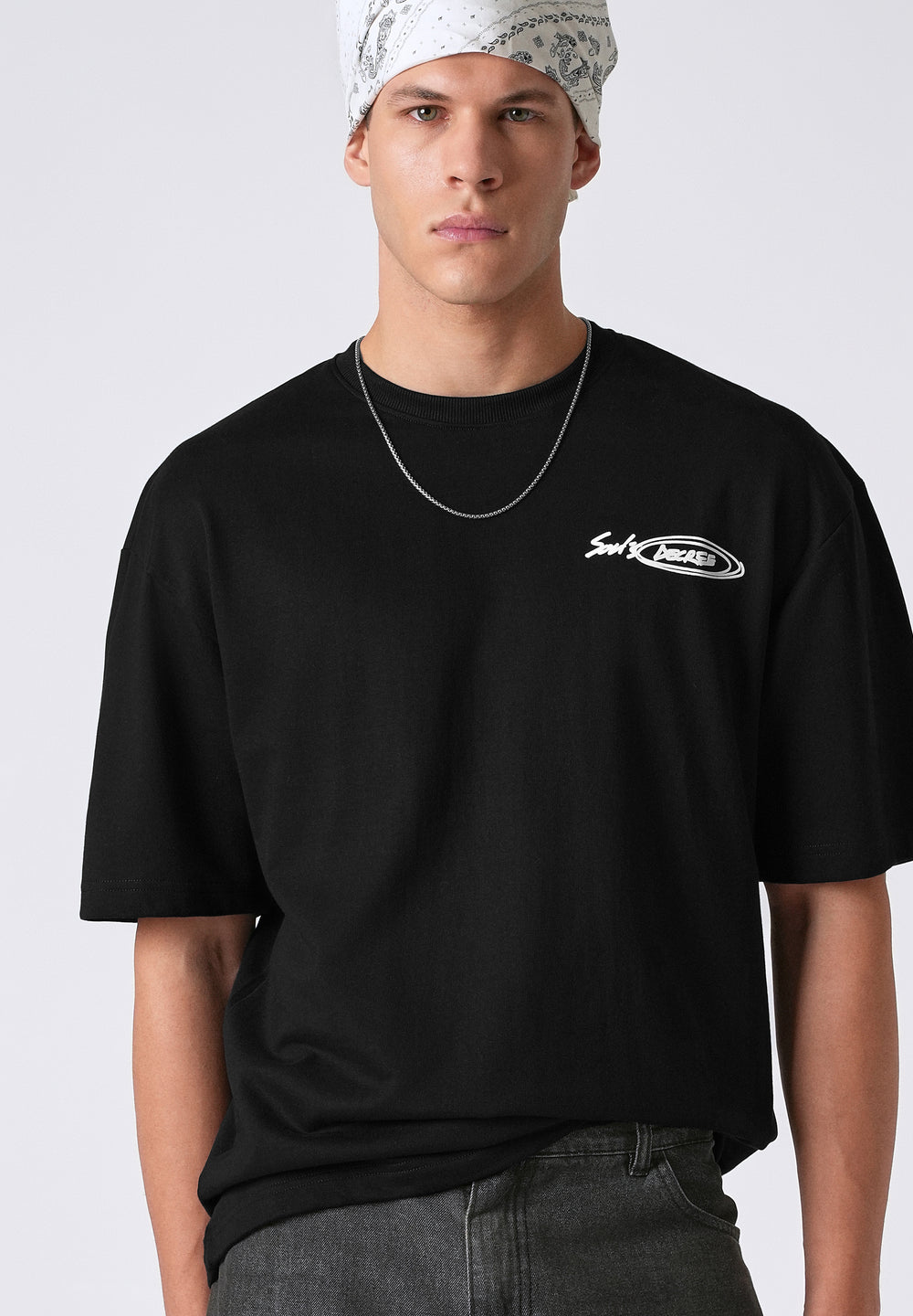 Charcoal Black Oversized T-shirt