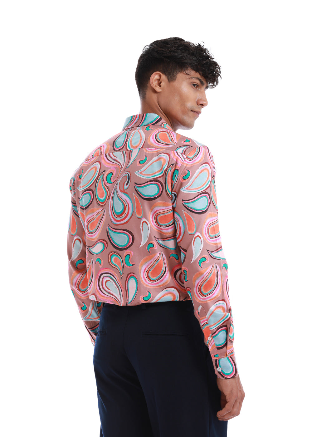 Paisley Print Cotton Shirt