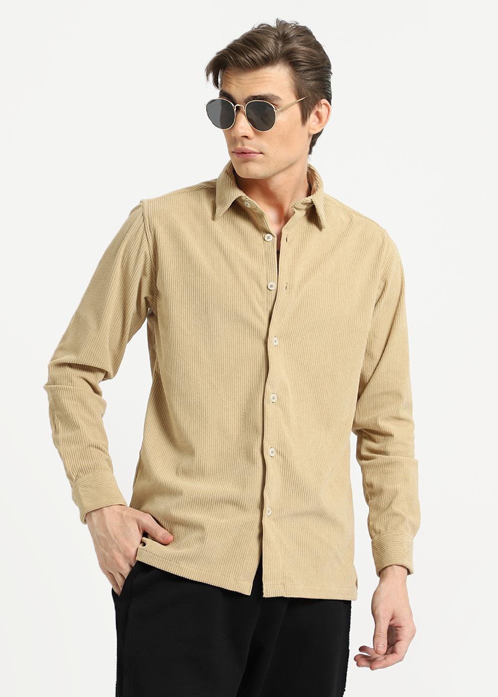 Sandstone Corduroy Shirt