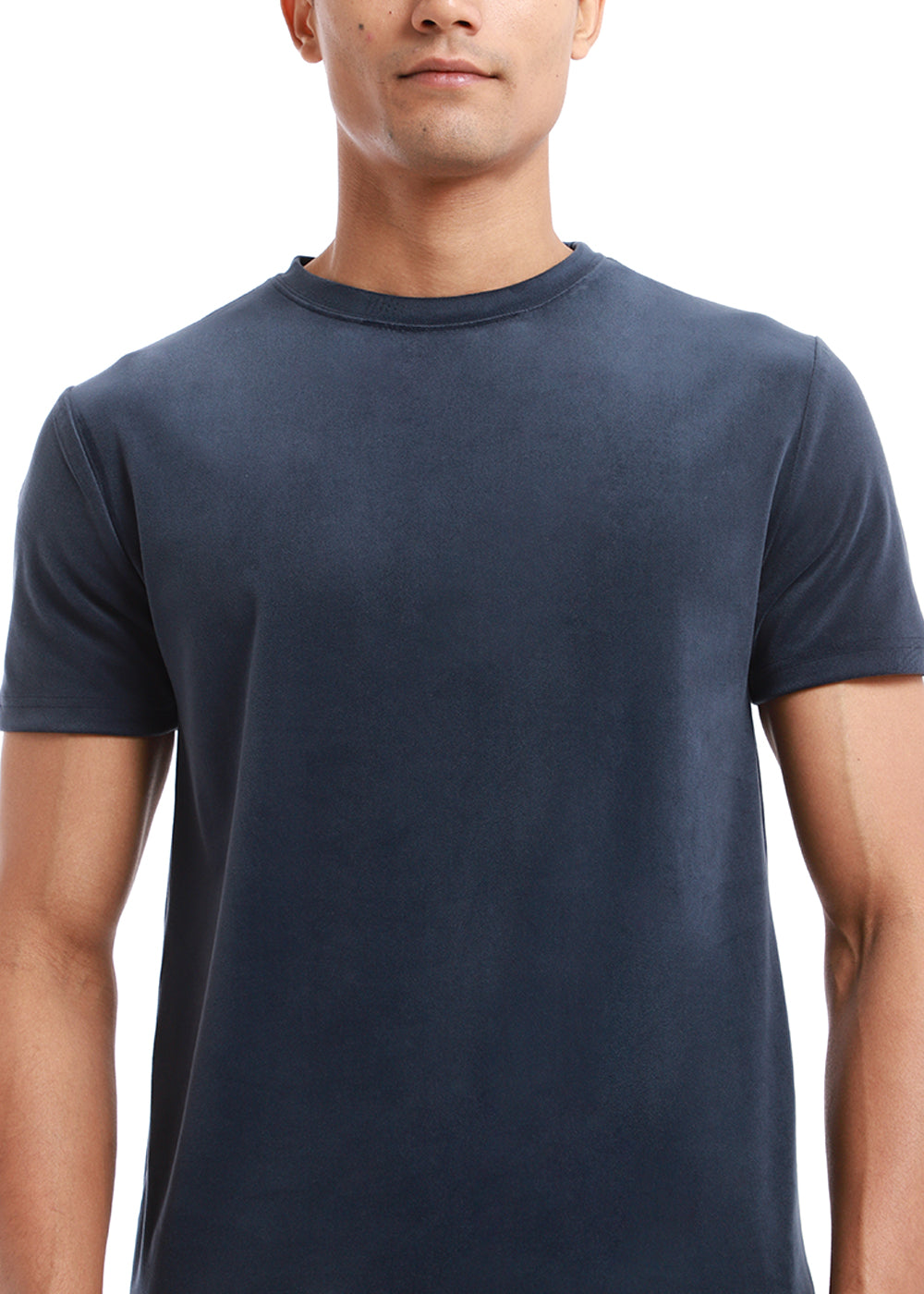 Dark Blue Suede T-shirt
