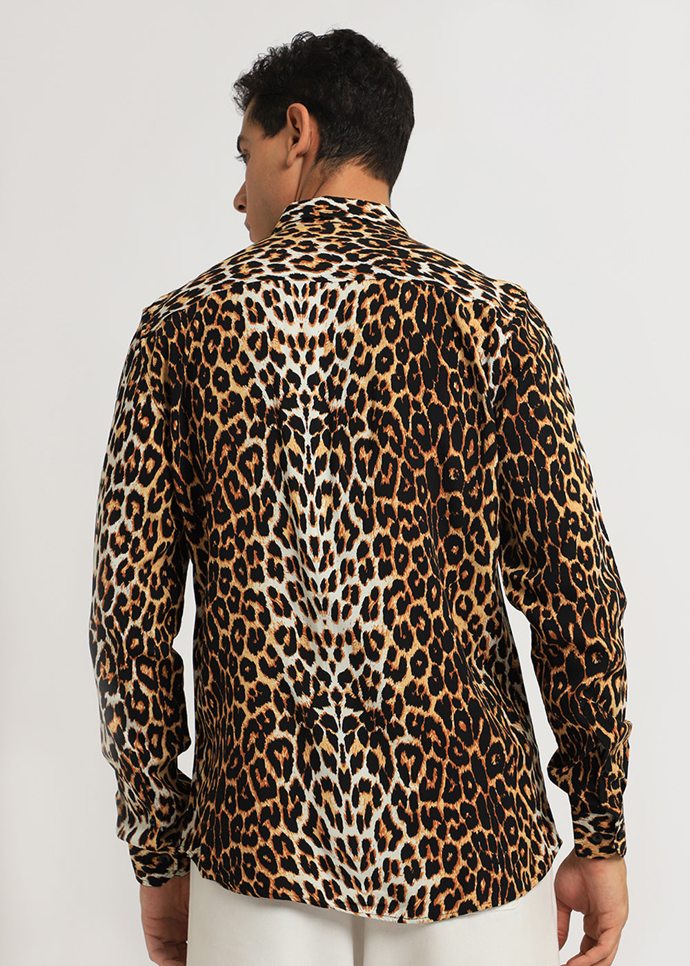 Leopard Print Full sleeve shirt