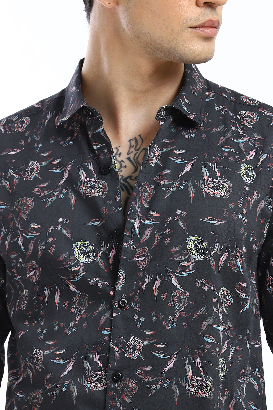Shop Elevated Floral Printed Shirt