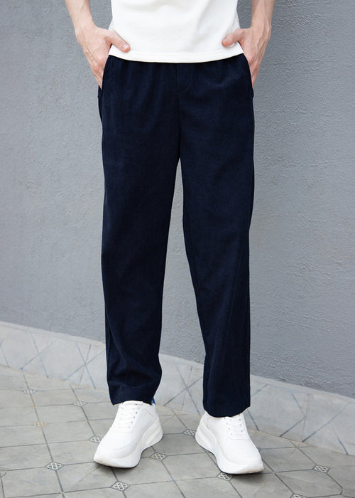 Midnight Blue Corduroy Pant