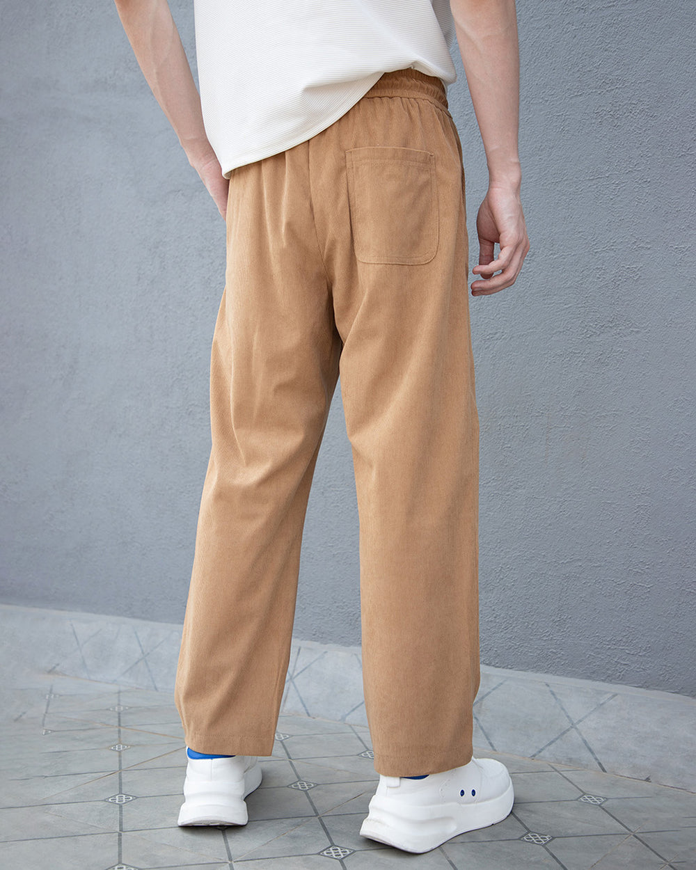 Wood Brown Corduroy Pant