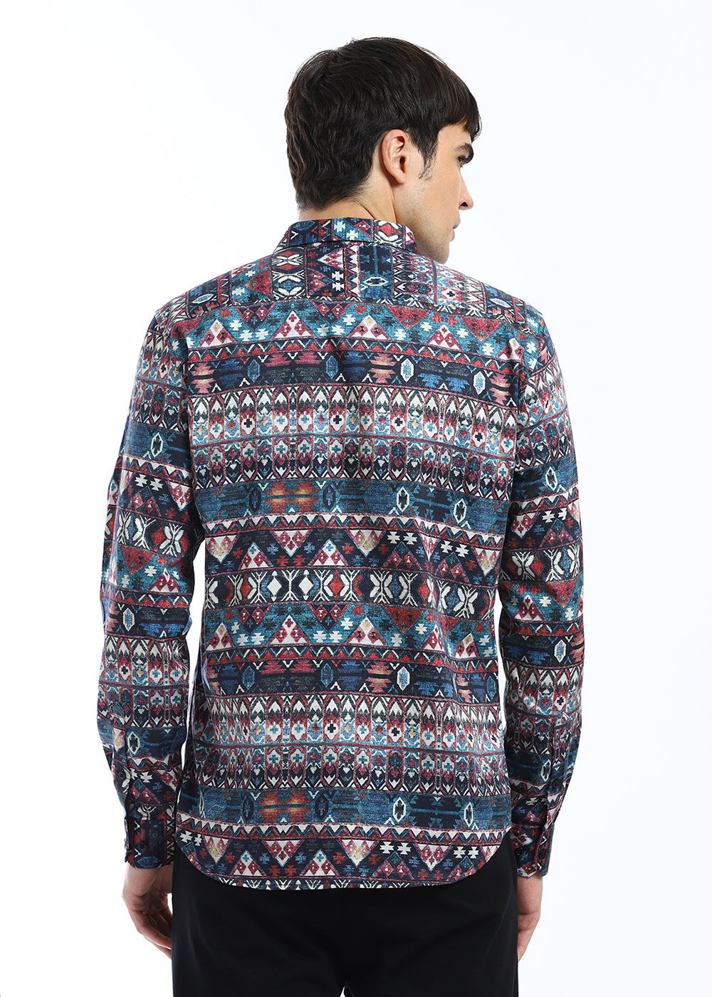 Multi Printed Full-Sleeves Shirt