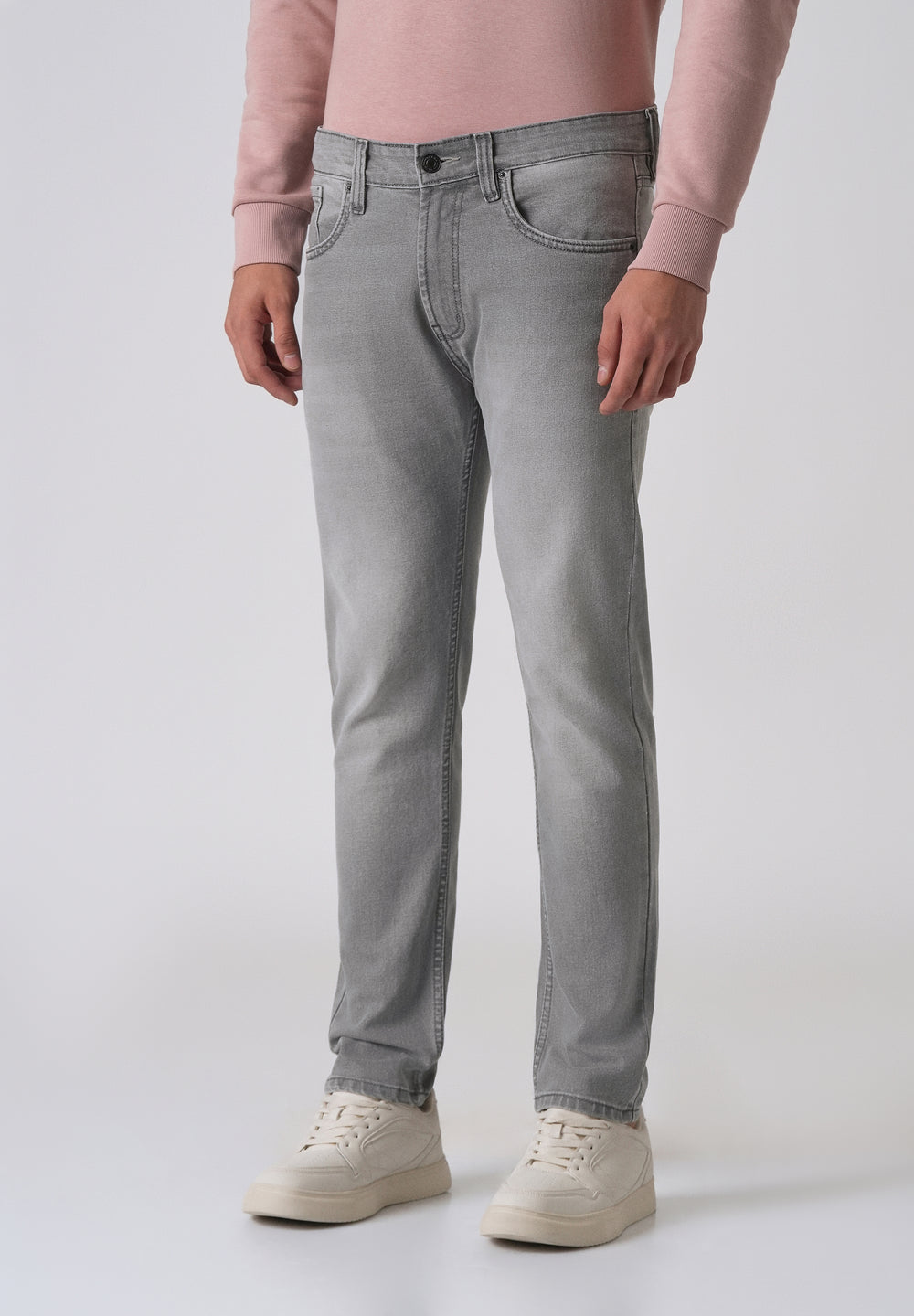 Aura Gray Slim fit Jeans