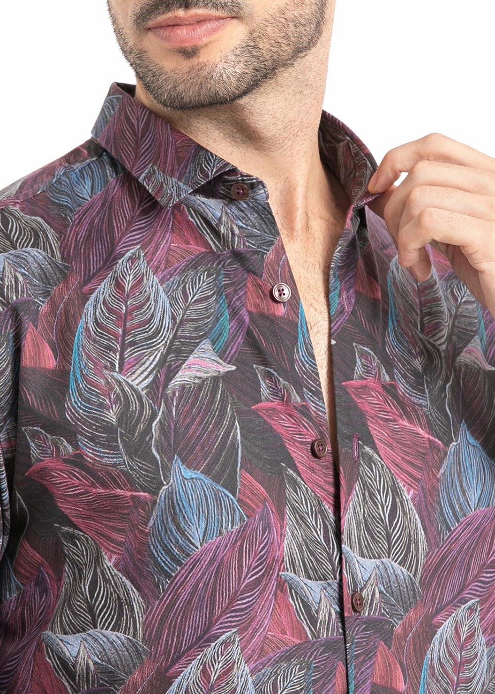 Clematis Floral Print Shirt