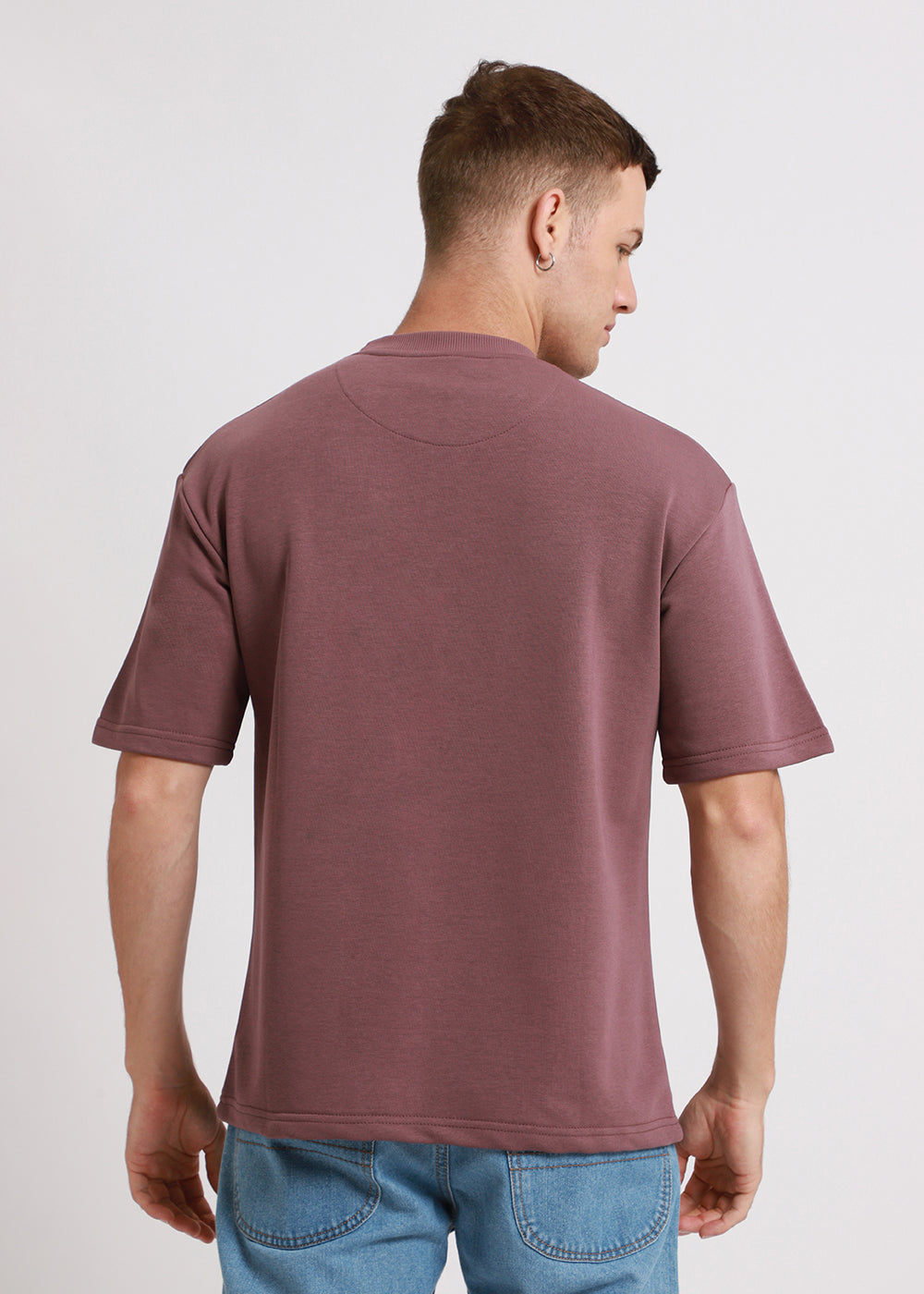 Lilac Oversized Basic T-shirt