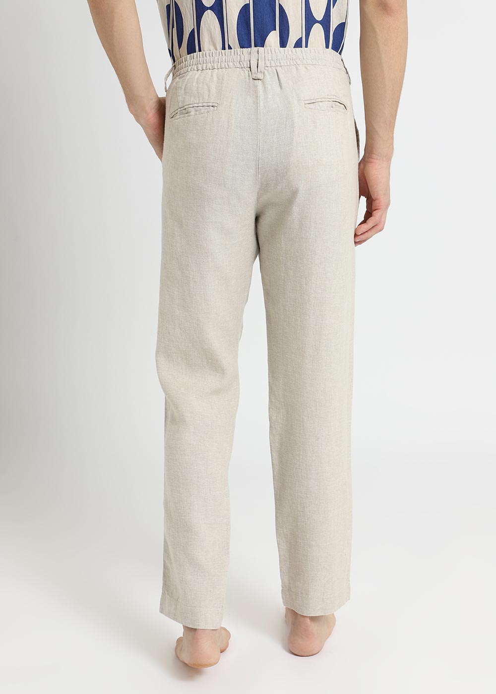 Sand Brown Linen pant