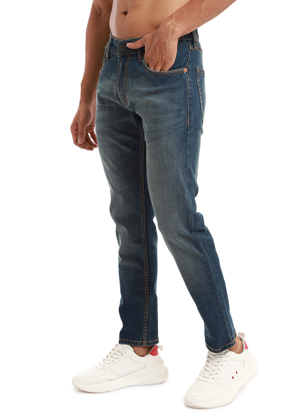 Mid Wash Slim fit Jeans