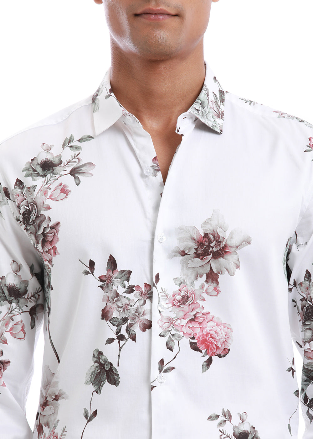 Exotic Floral Printed Shirt