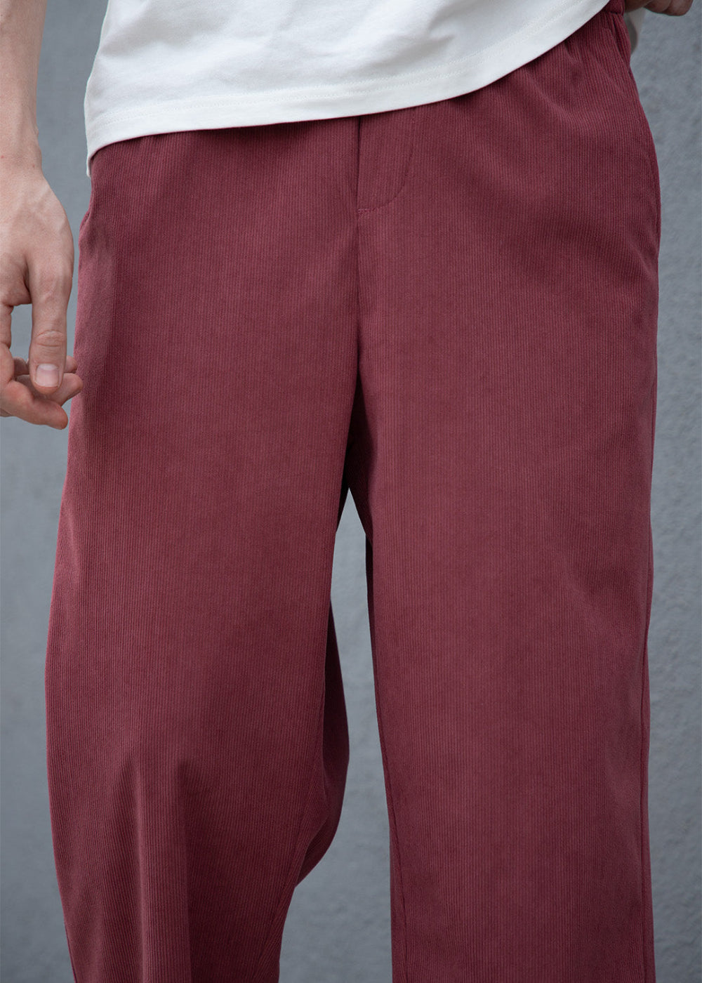 Nude pink Corduroy Pant