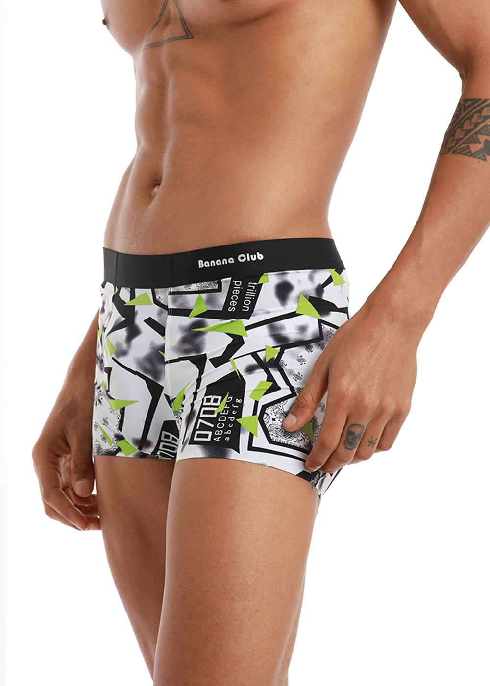 Graffitti Print  low rise trunk