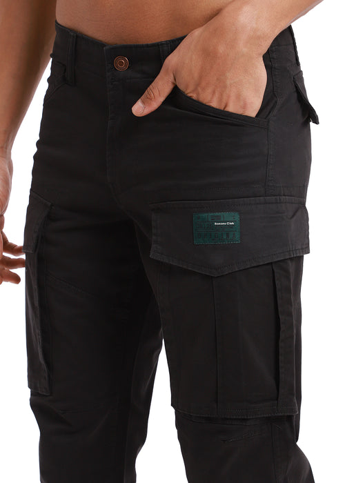 Charcoal Black Cargo Pant