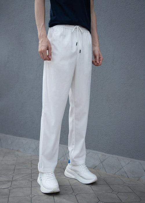 Ice White Corduroy Pant