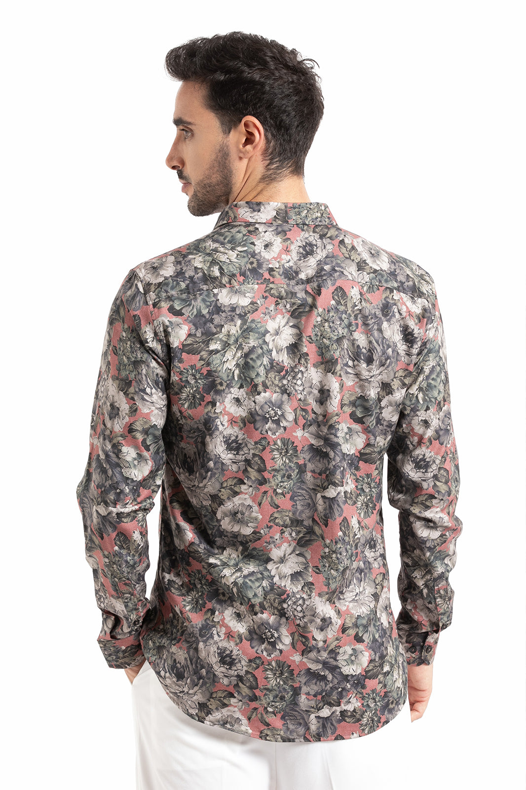 Oleander Floral Printed Shirt