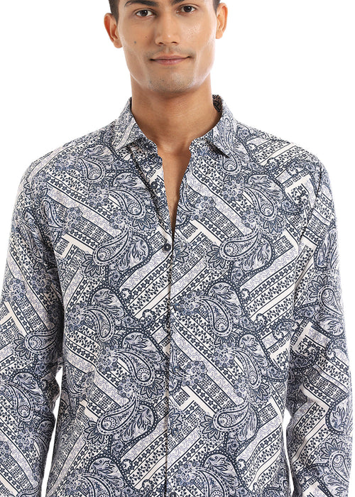 Paisley Print Shirt