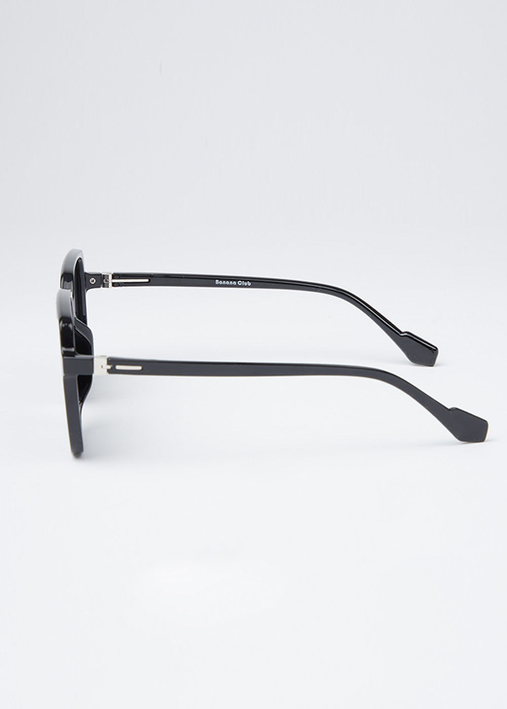 Classic Black Unisex Square Sunglasses