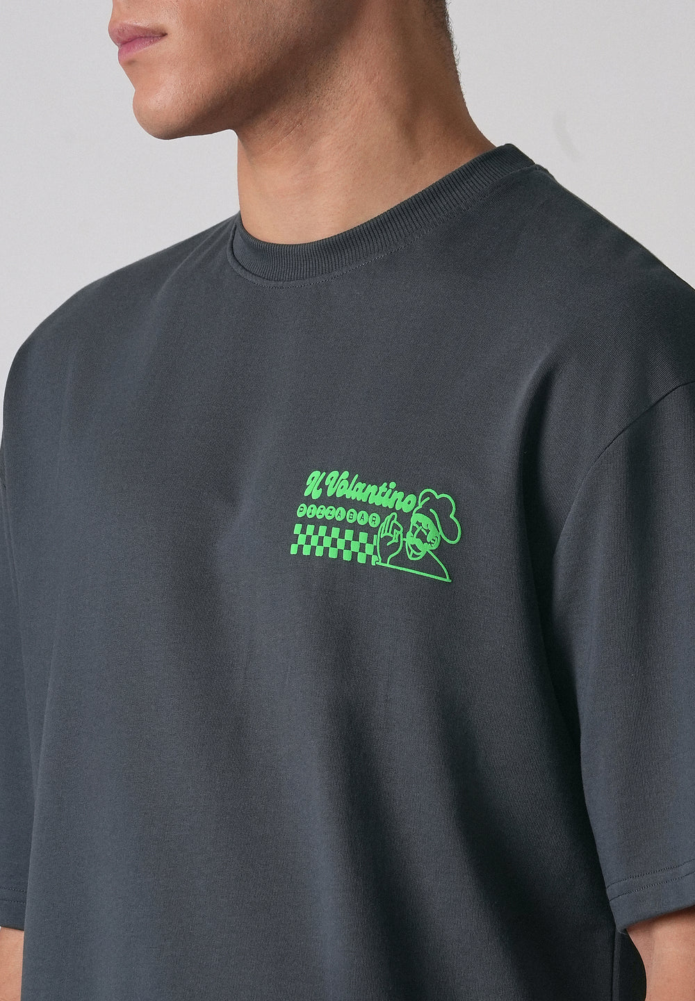 Graphic Novel Black Oversized T-shirt
