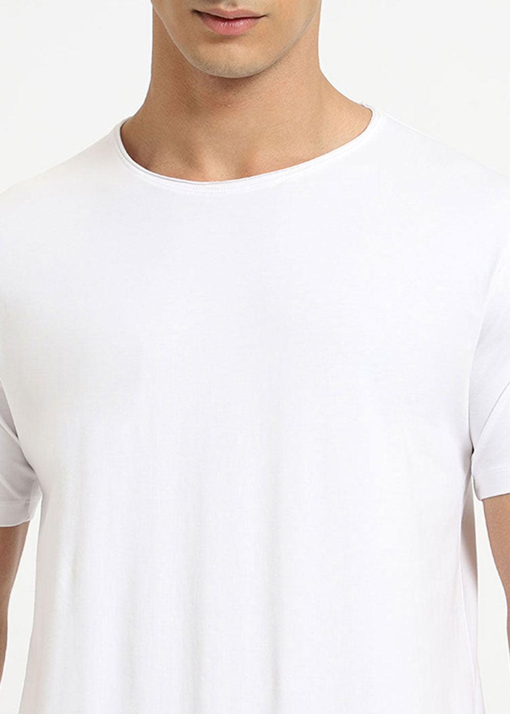 White Crew neck T-shirt