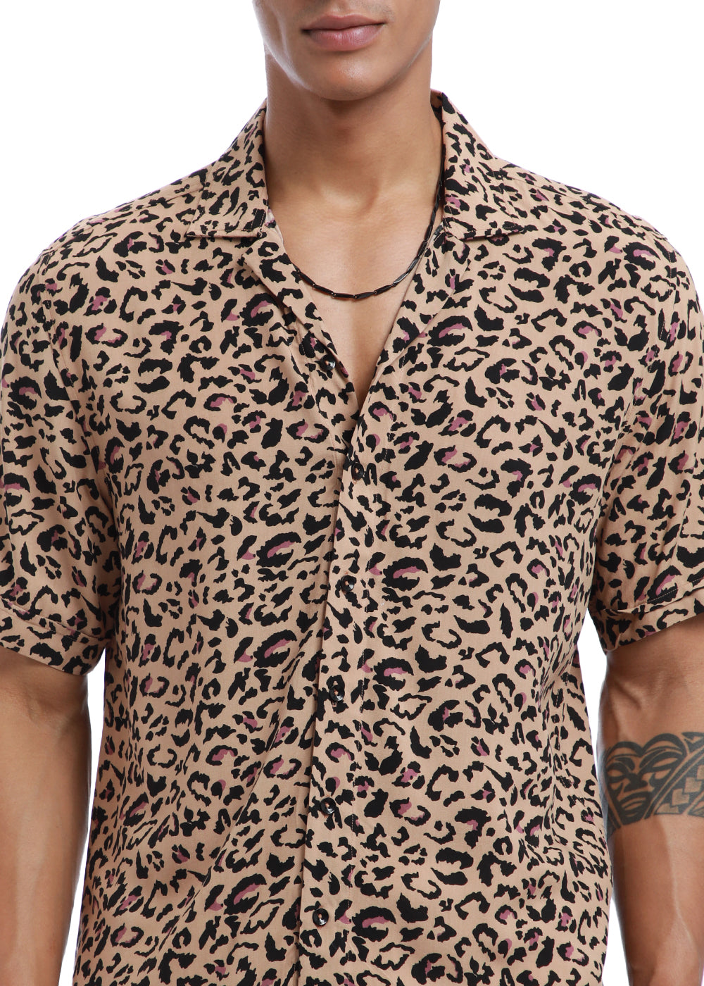 Animalistic Print Half sleeve shirt
