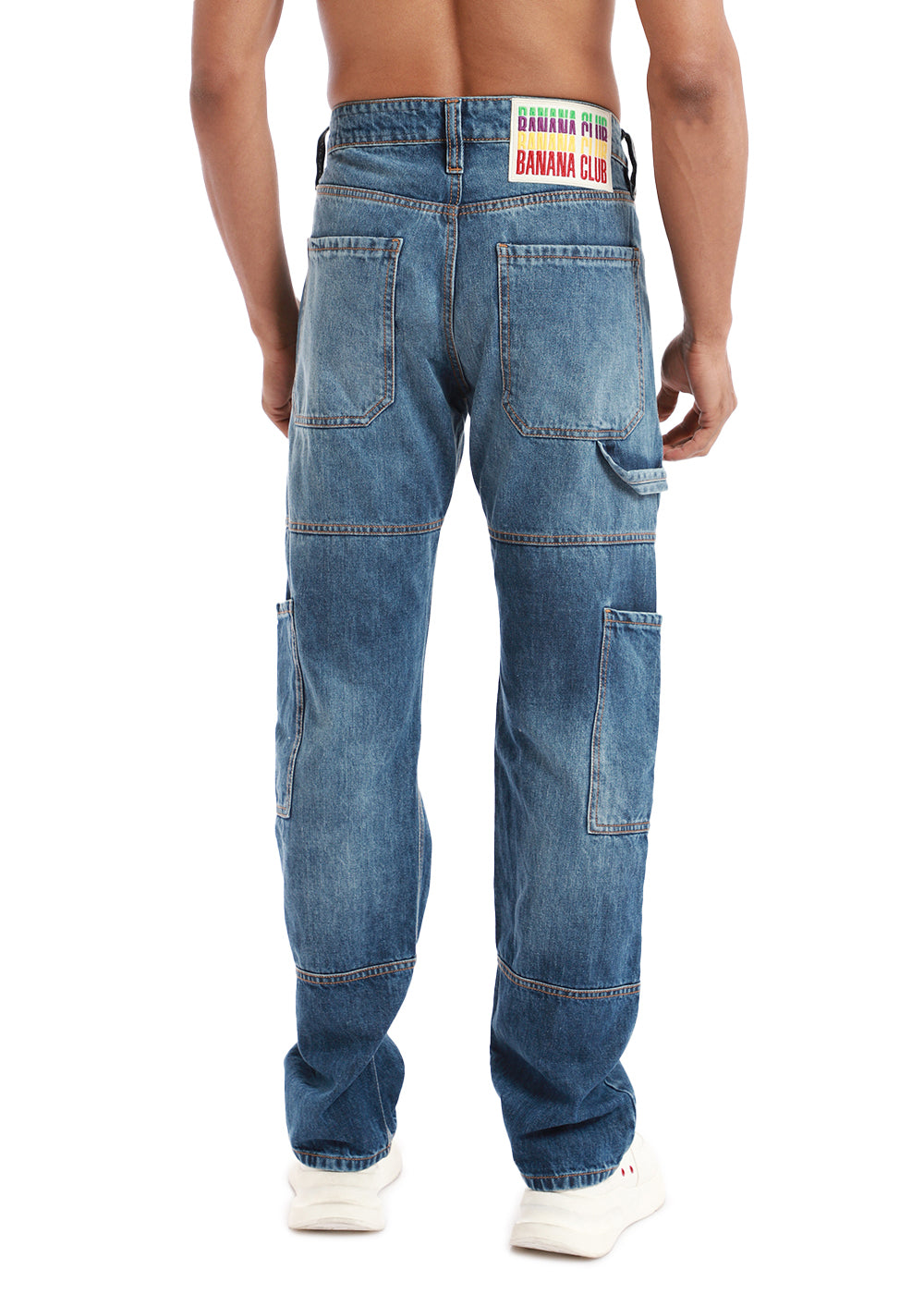 Dapper Pebble Blue Baggy fit Jeans