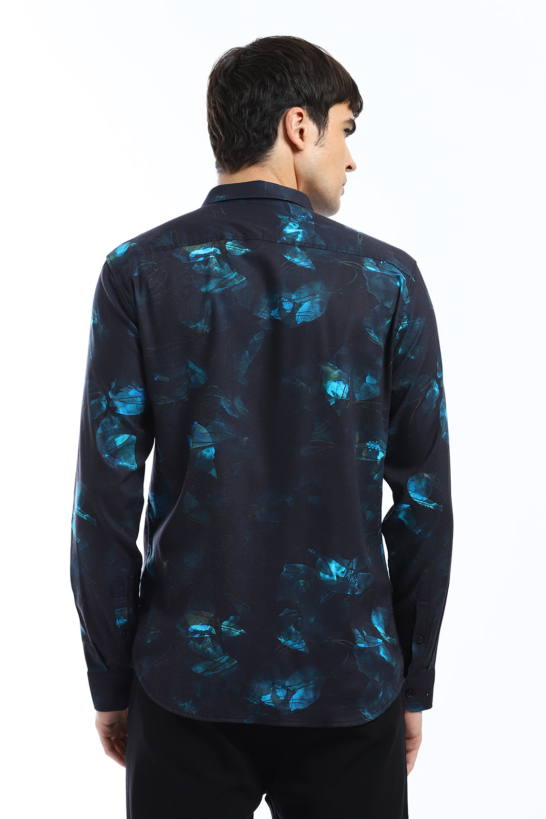 Blue Orchid Full Sleeve Printed Shirt