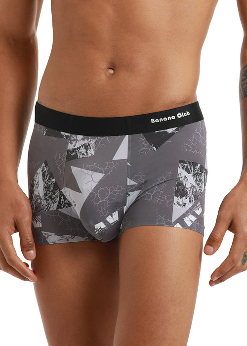 Geometric Print Low Rise Trunk