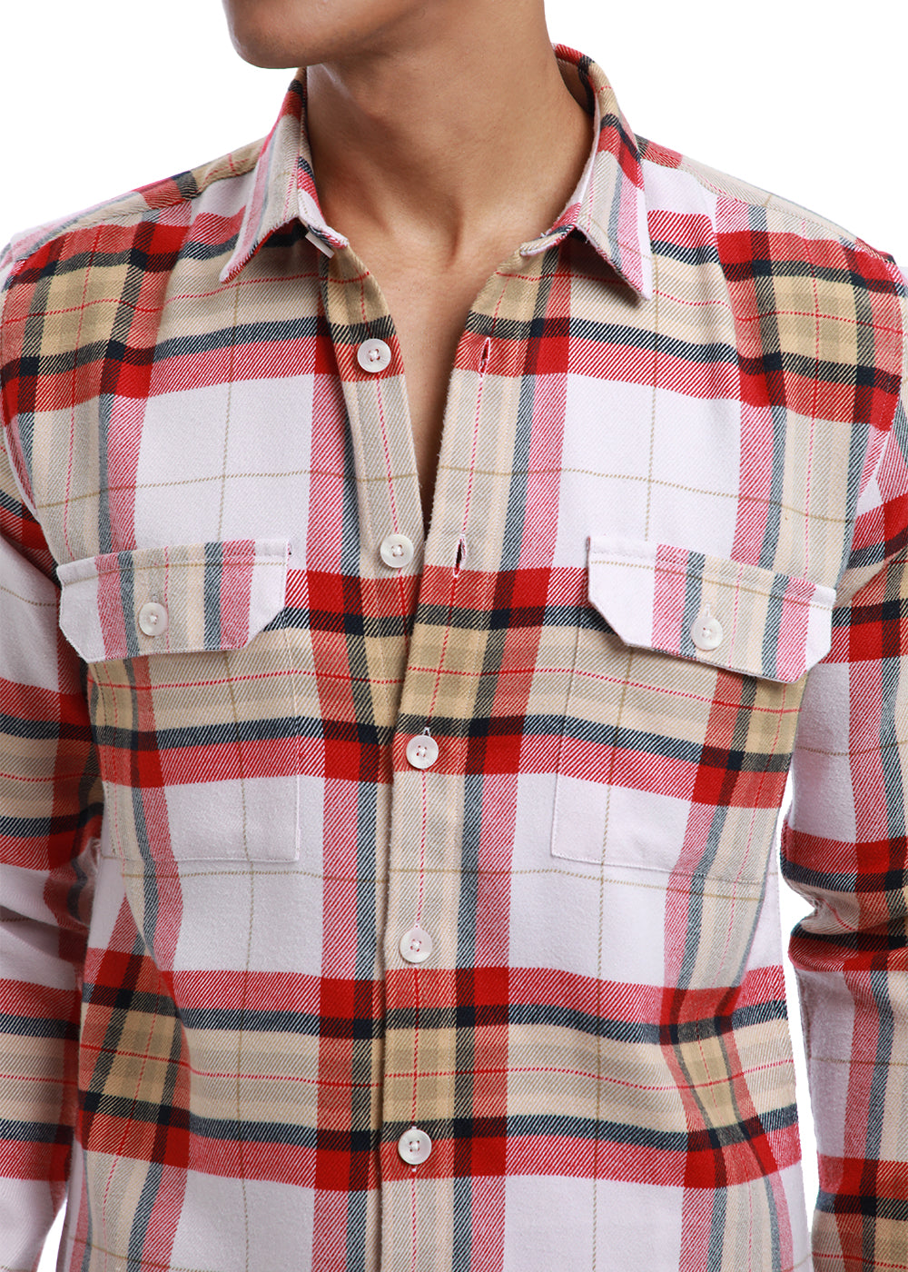 Modern Brushed Cotton Check Shirt 3