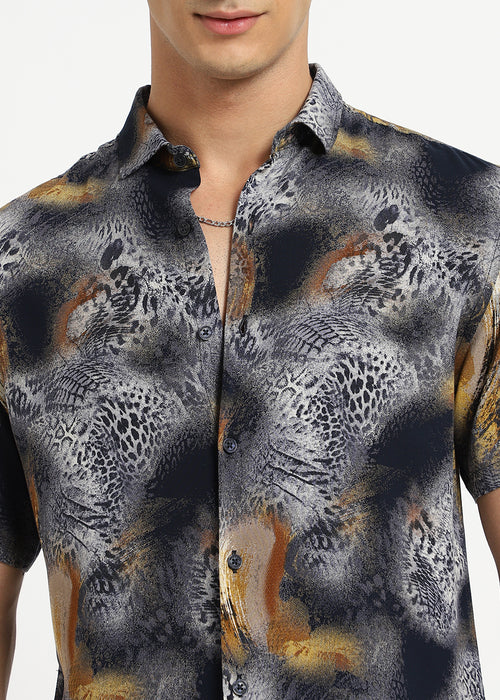 SnakeSkin Feather shirt