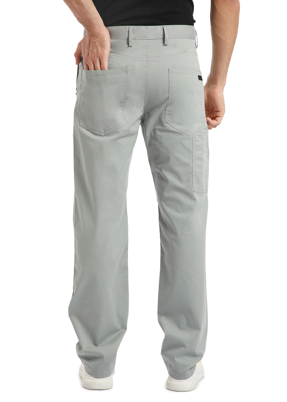 Cloudy Gray Carpenter Pants