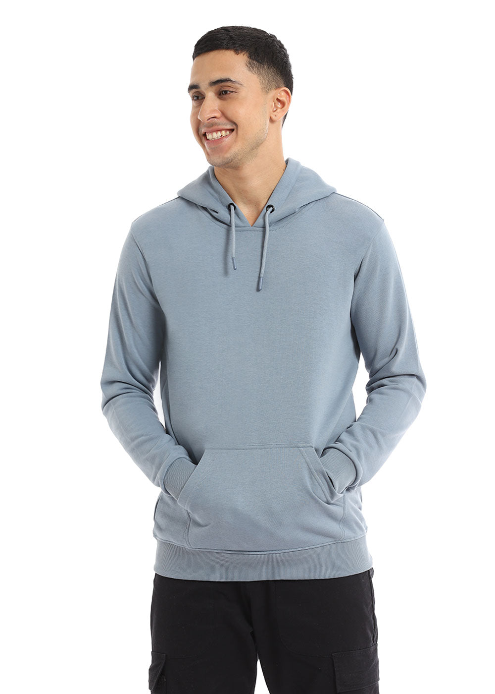 Blue Grey Hoodie