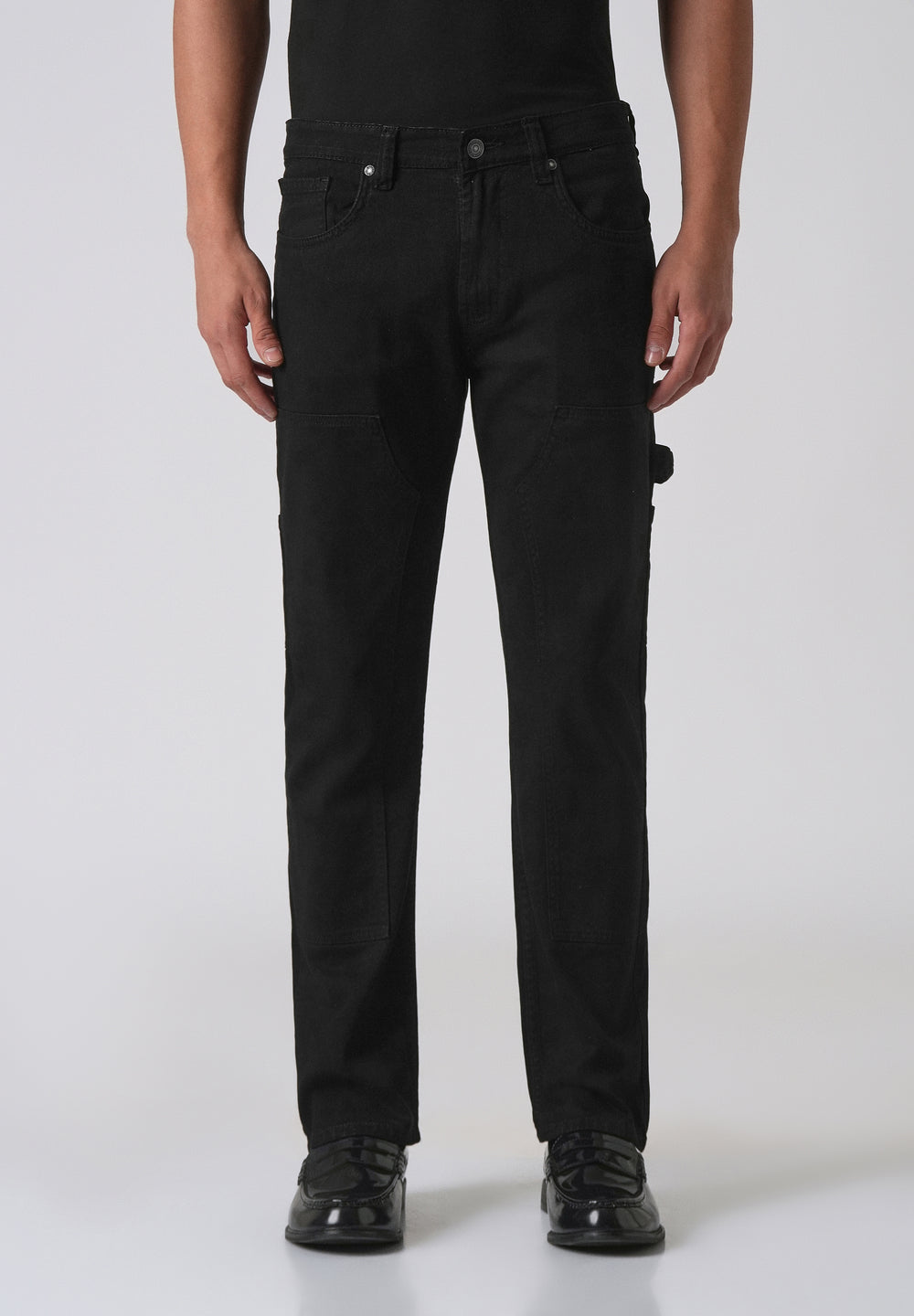 Black Cargo Denim