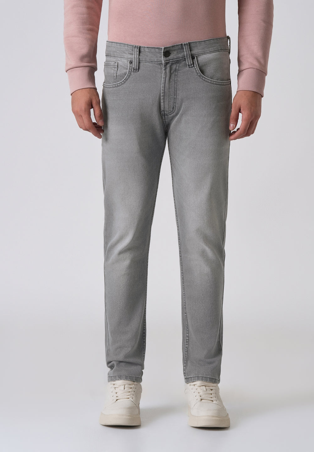 Aura Gray Slim fit Jeans