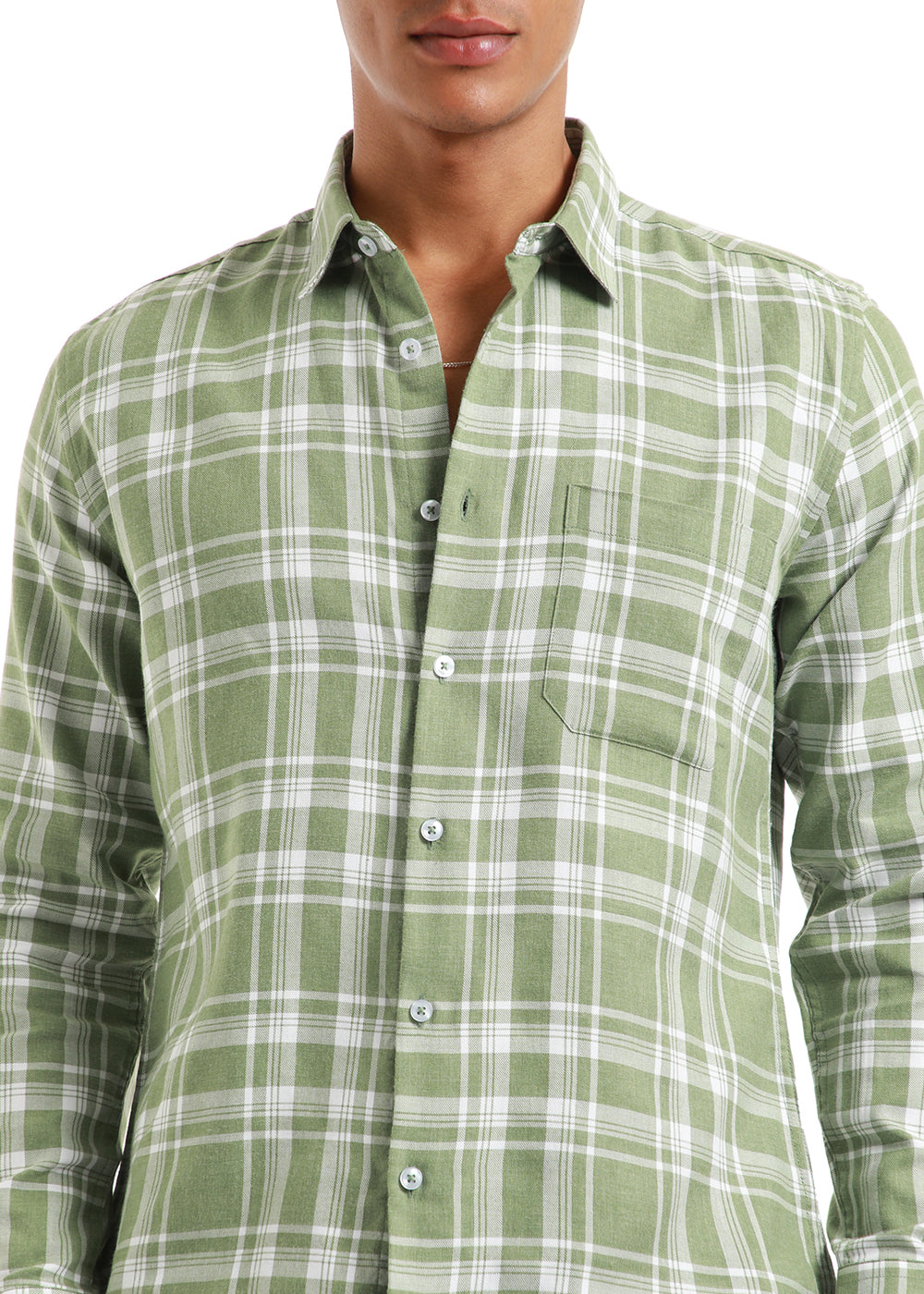 Green Check Shirts