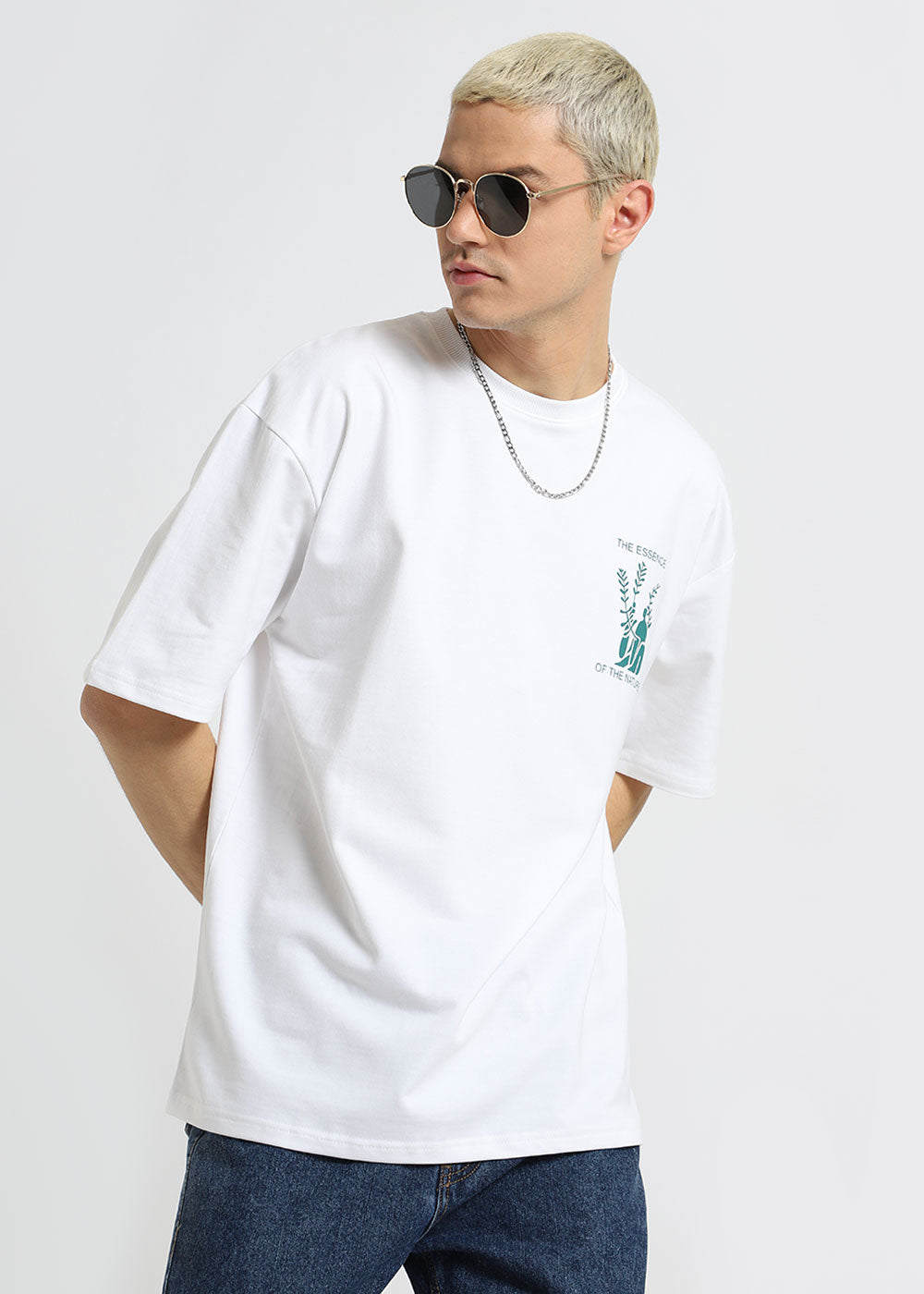 White Oversized T-shirt