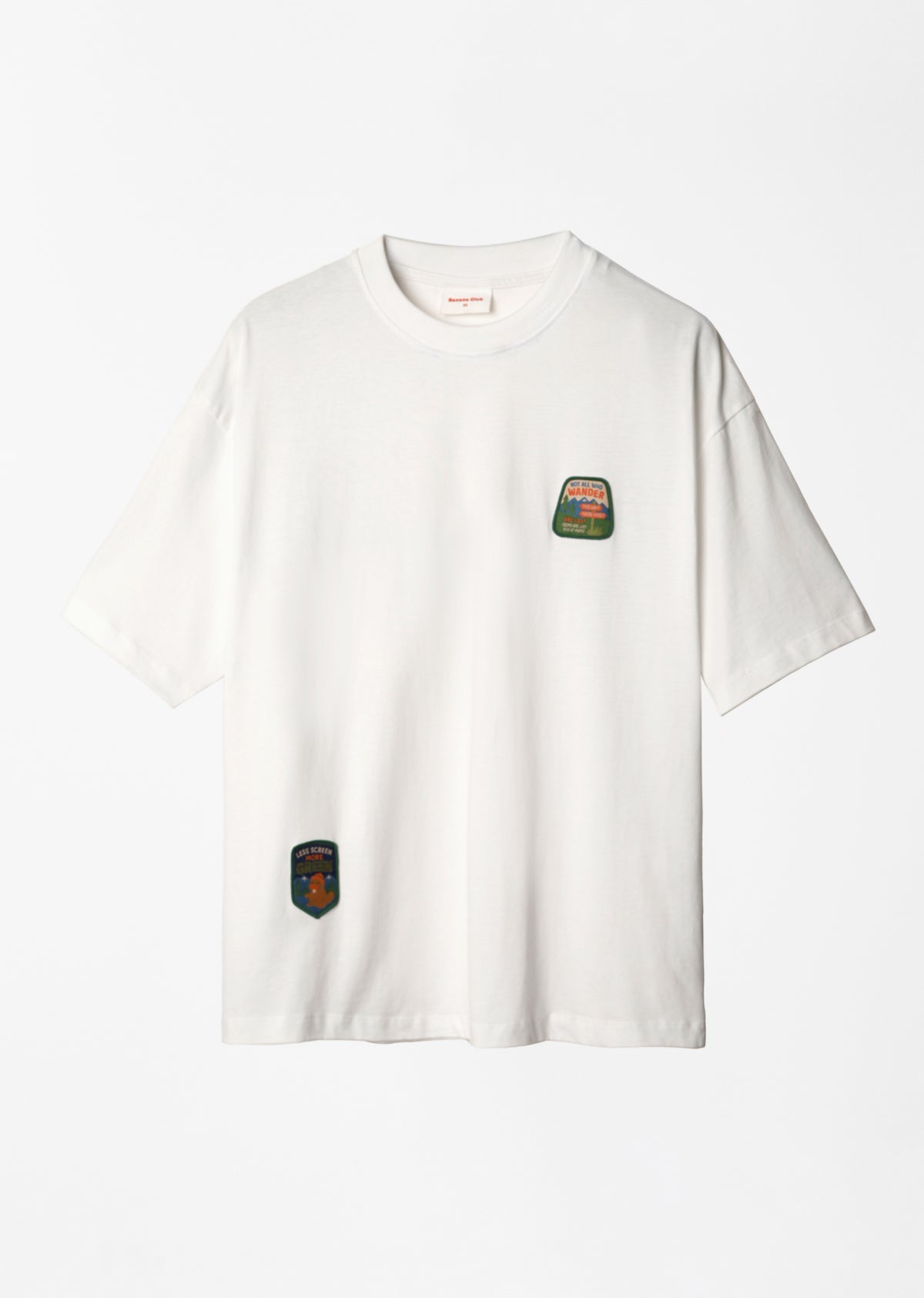 White Wander Essentials Graphic T-shirt