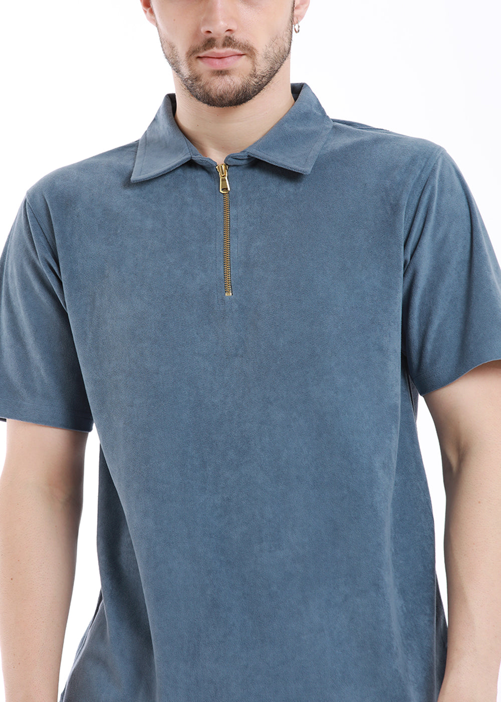 Dutch Blue Zip polo T-shirt